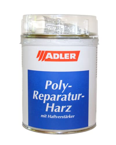 ADLER Poly-Reparaturharz 250g Spachtelmasse Spachtel, Polyesterharz Härter von ADLER