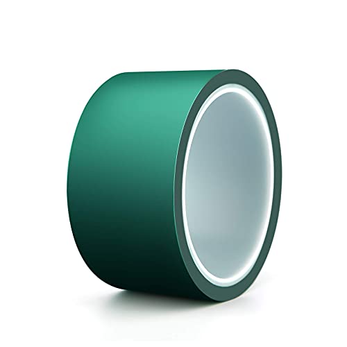 AIEX Epoxidharz Klebeband Pet-Band Mit Silikonkleber Hohe Temperaturbeständigkeit Leichtes Abziehen Epoxid-Trennband Für Flusstische (2 Zoll x 108 Ft) von AIEX