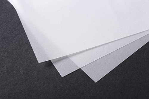 Clairefontaine 975075C Ries Transparentpapier (DIN A3, 29,7 x 42 cm, 50 Blatt, 55 g, ideal für technische Zeichnen) transparent von Clairefontaine