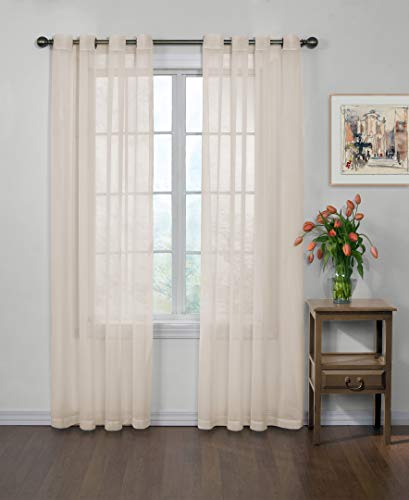 Curtain Fresh Arm and Hammer Vorhang, geruchsneutralisierend, durchscheinend, 160 x 140 cm, elfenbeinfarben von CurtainFresh