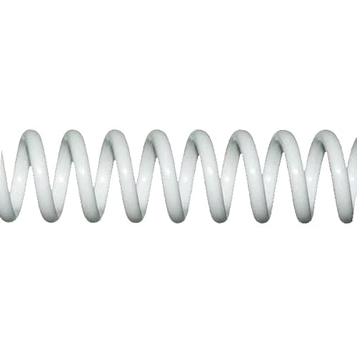 DHP - Kunststoffspirale, Schritt 5:1, 16 mm, weiß (Box 100 Stück) von DHP