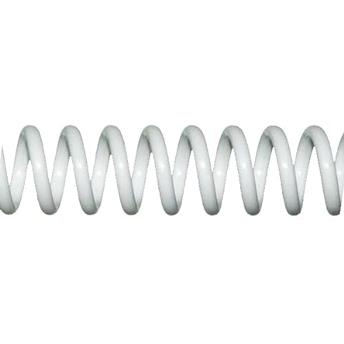 DHP - Kunststoffspirale, Schritt 5:1, 28 mm, weiß (Box 50 Stück) von DHP