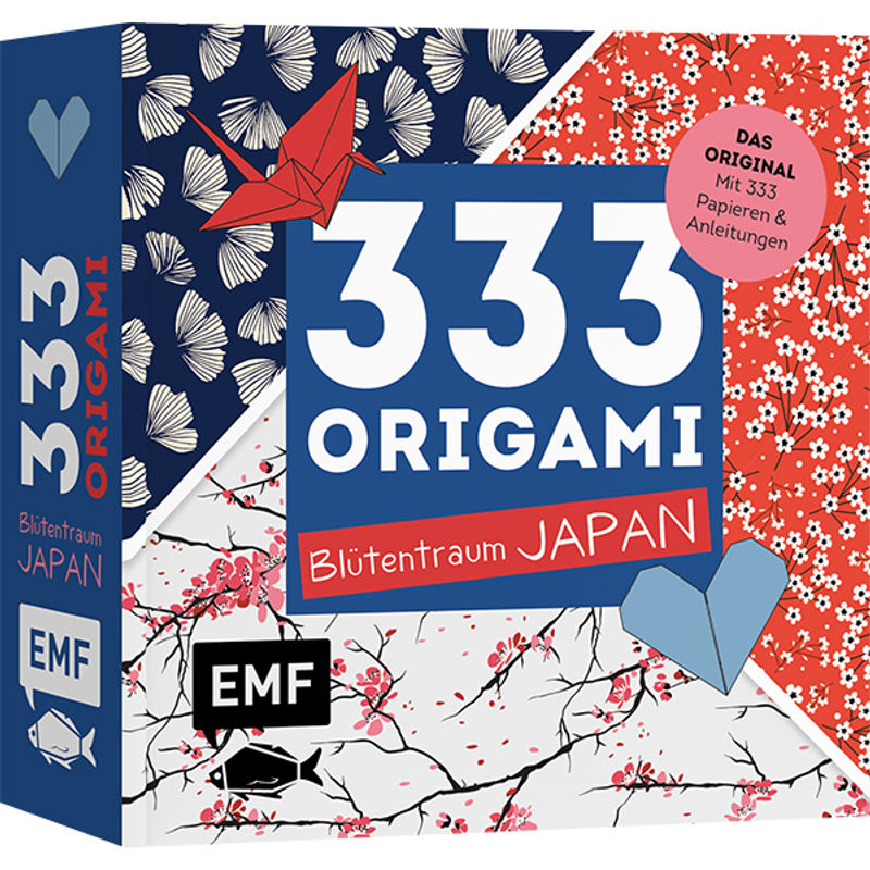 333 Origami - Blütentraum Japan, Kartoniert (TB) von EDITION,MICHAEL FISCHER