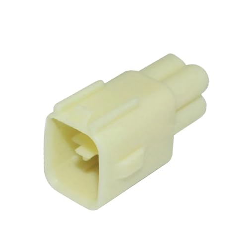 4-poliger Stecker for den hinteren Sauerstoffsensor, weißer Stecker mit Klemme DJ7043Y-2.2-11/21 4P (Color : Male plug, Size : 5 Sets) von ERMUMLPC