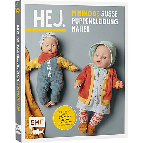 Buch "Hej. Minimode süße Puppenkleidung nähen" von Edition Fischer