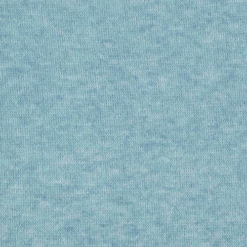 Strickstoff Jonas melange, türkisblau (Länge am Stück: ab 50cm / Breite: 150cm) von Fitzibiz