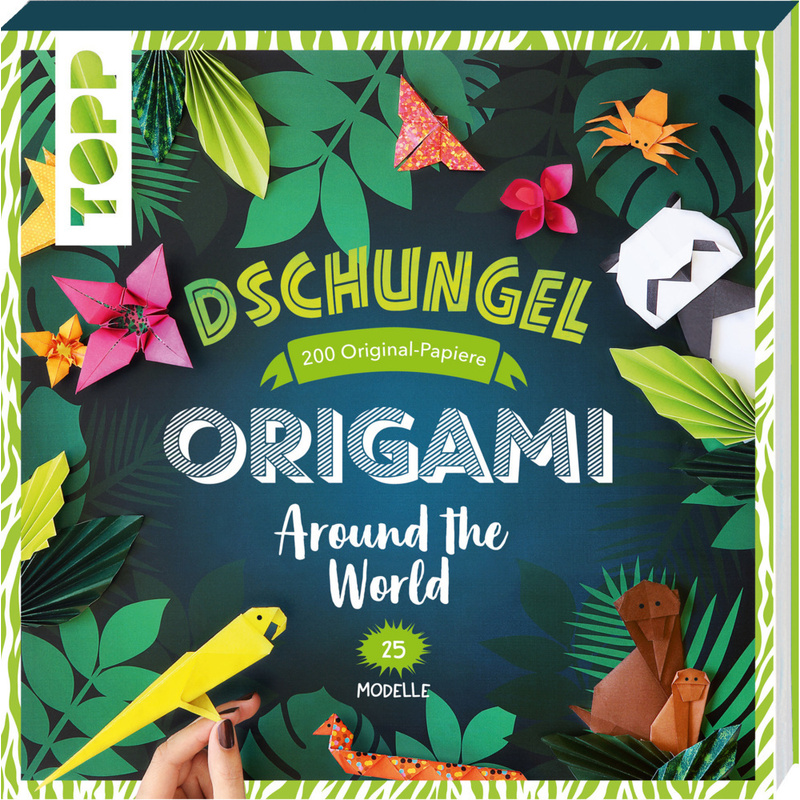 Origami Around The World - Dschungel - Joséphine Cormier, Taschenbuch von Frech