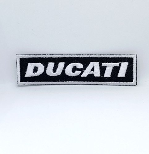 Ducati Motorräder Buchstaben badge Eisen nähen auf bestickt Patch von GK