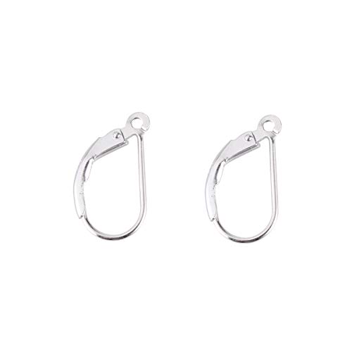 Healifty 3 Paar Ohrhaken Brisur mit offener Schleife Brisur-Ohrringbügel für die Herstellung von Ohrringen von Healifty