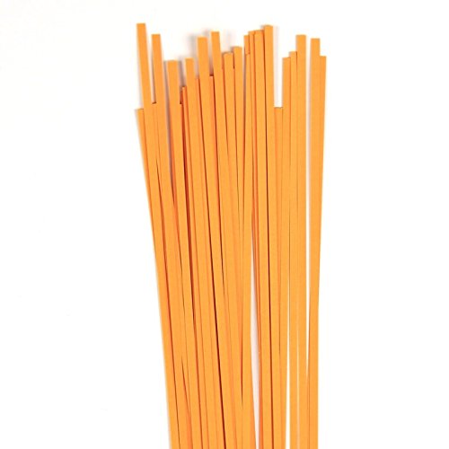 Karen Marie Klip - Papierstreifen, 3 x 450 mm, 100 Stk., orange von Karen Marie Klip