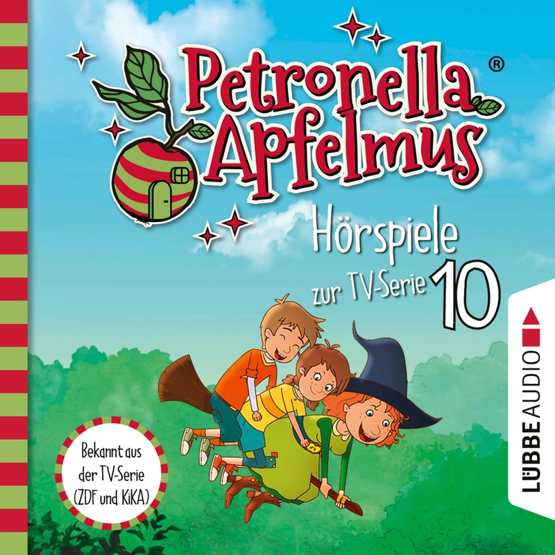 Petronella Apfelmus - 10 - Die verflogene Einladung, Der große Fund, Die Zauberäpfel - Sabine Städing (Hörbuch-Download) von LÜBBE AUDIO