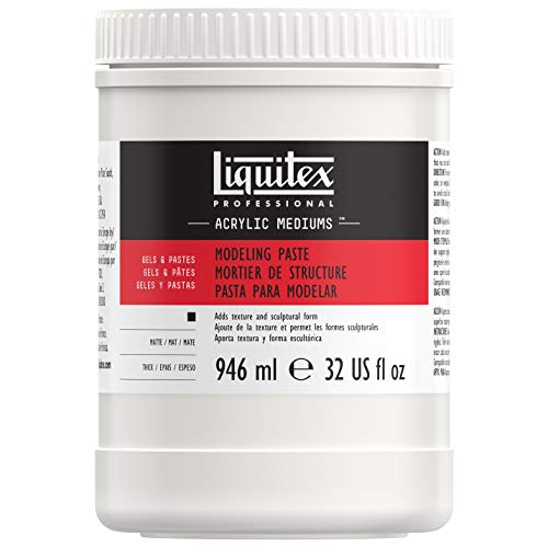 Liquitex 5532 Professional Modellierpaste für Acrylfarben für größere Strukturen, Skulpturen oder Basisreliefs - 946 ml von Liquitex