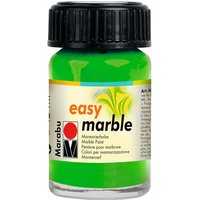 Easy Marble Marmorierfarbe, Marabu, 15 ml - Hellgrün von Grün