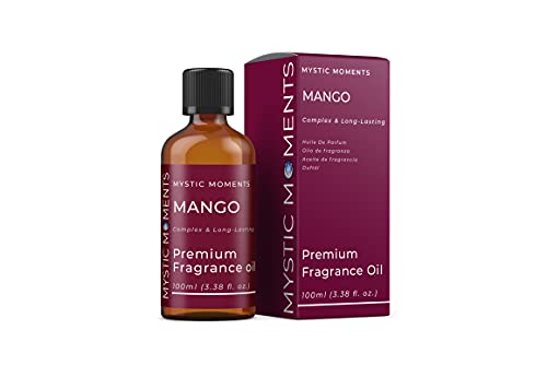 Mystic Moments | Mango -Duftöl - 100 ml - perfekt für Seifen, Kerzen, Badebomben, Ölbrenner, Diffusoren und Haut- und Haarpflegegegenstände von Mystic Moments