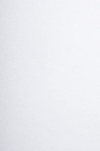 Netuno 100x Bastelkarton Weiß DIN A5 148x 210 mm 580g Arena Smooth White weißer Naturkarton dicker Karton zum Basteln weiß Bastelpappe dick für Visitenkarten Werbeblätter Künstler-Karton von Netuno
