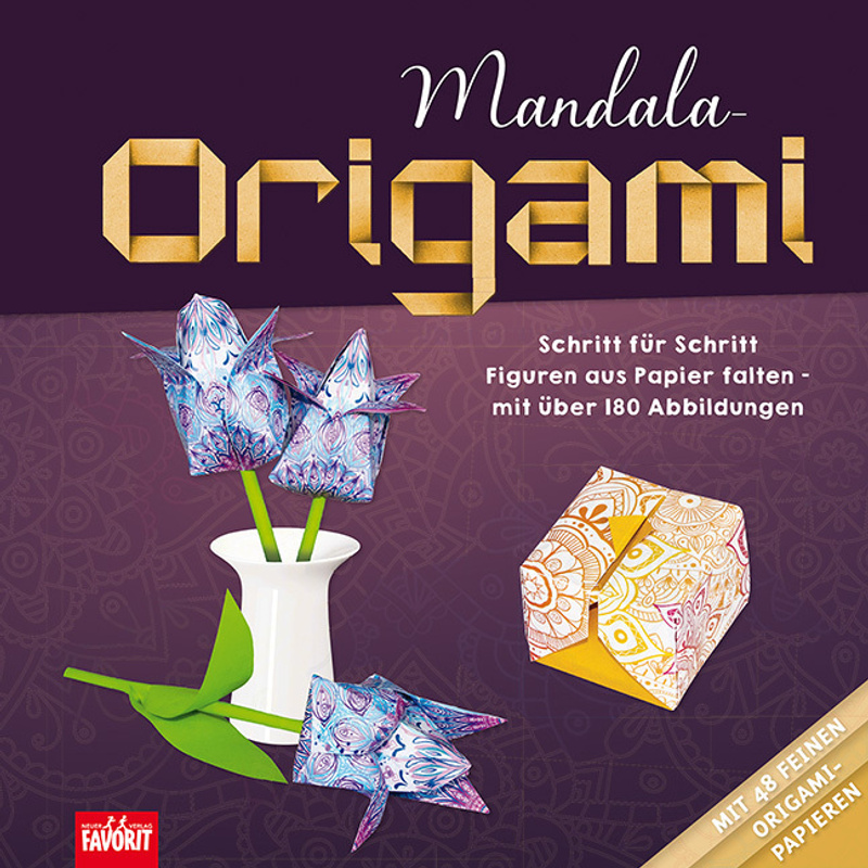 Mandala-Origami, Kartoniert (TB) von Neuer Favorit Verlag