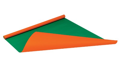 NIPS 139715222 PACKPAPIER-ROLLE BI-COLOUR, B 75 cm x L 4 m, orange/grün von Nips