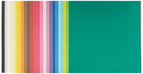 Papermania Farbiges Papier, 30,5 x 30,5 cm, 48 Stück, Mehrfarbig. von Docrafts