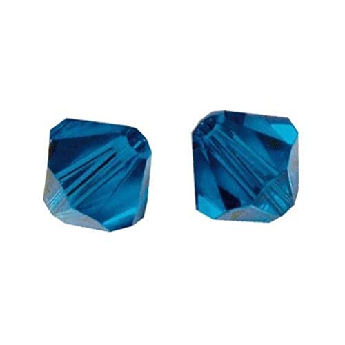 RAYHER 14198387 Swarovski Kristall-Schliffperlen, 3 mm, Dose 50 Stück, nachtblau von Rayher