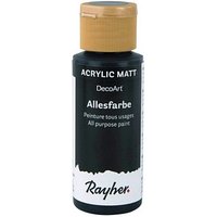 Rayher Allesfarbe Acrylfarben schwarz 59,0 ml von Rayher
