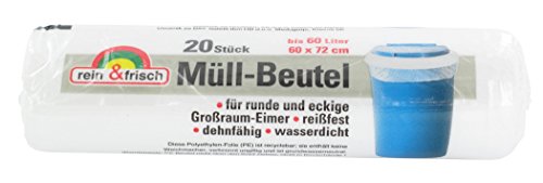 Rein & Frisch Müll-Beutel 60 Liter (20 St.) von Rein & frisch