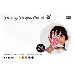 Fingerfarbe Set 6x35ml von Rico Design