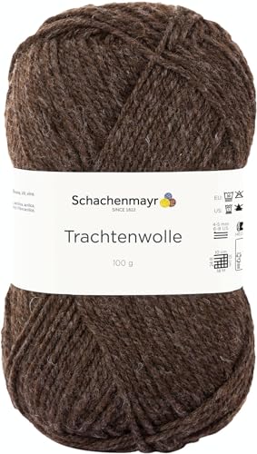 Schachenmayr Trachtenwolle 9801876-00010 biber meliert Handstrickgarn von Schachenmayr since 1822