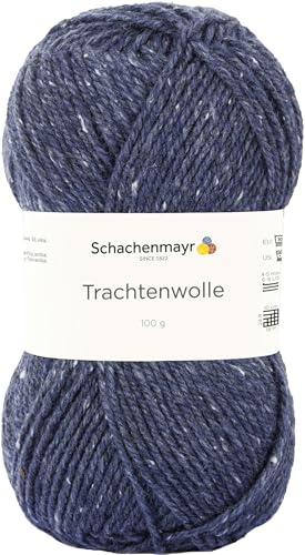 Schachenmayr Trachtenwolle 9801876-00053 jeans tweed Handstrickgarn von Schachenmayr since 1822