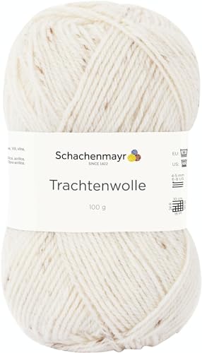 Schachenmayr Trachtenwolle, 100G braun flammé Handstrickgarne von Schachenmayr since 1822