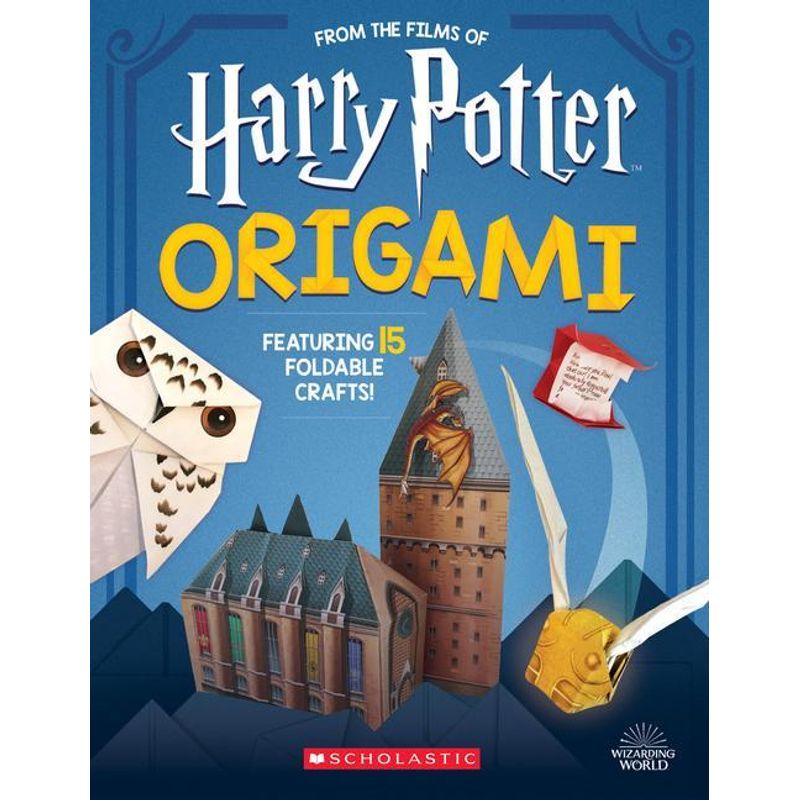 Harry Potter Origami: Fifteen Paper-Folding Projects Straight From The Wizarding World!, Taschenbuch von Scholastic Ltd.