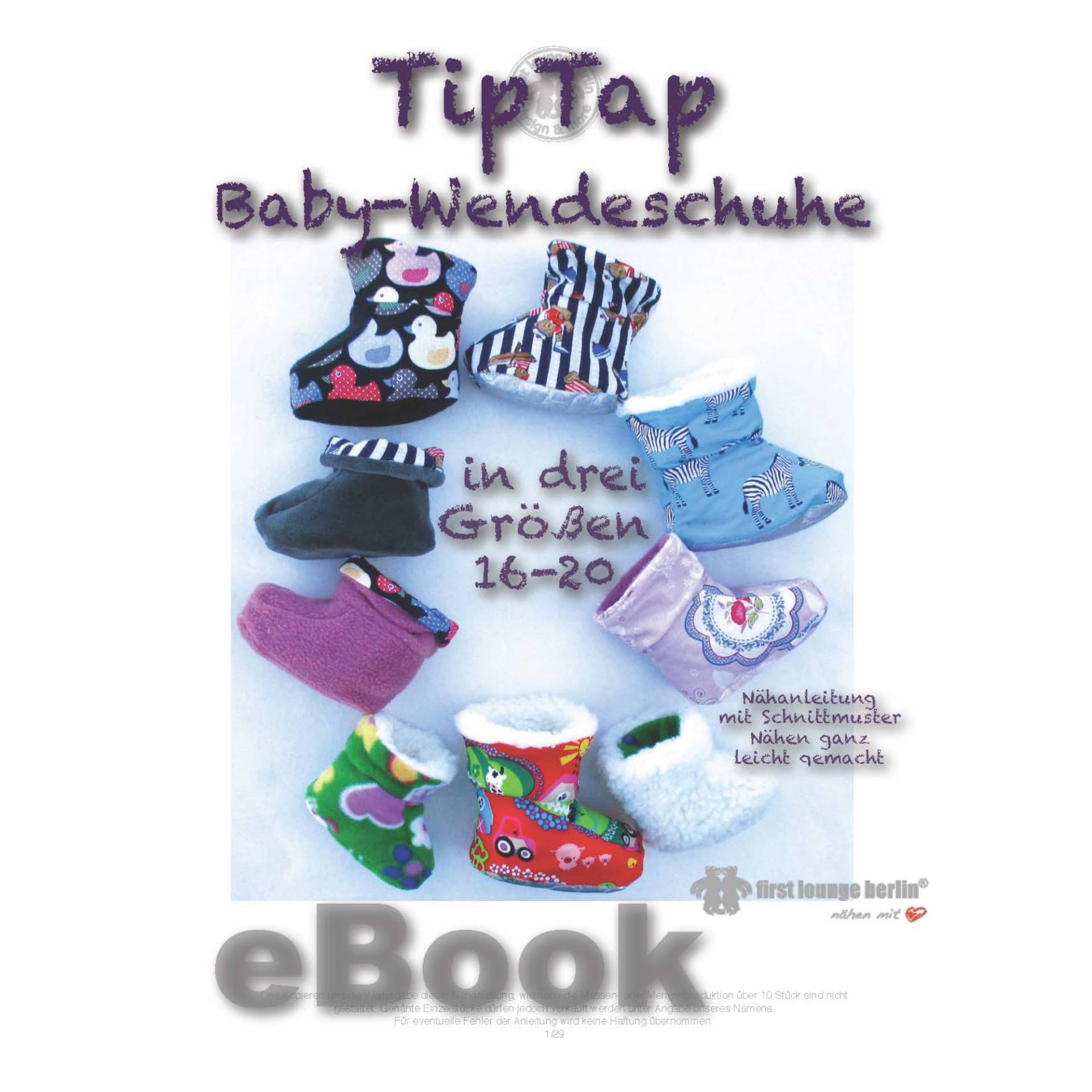 E-Book Firstlounge Berlin Tip Tap Babyschuhe von Stoffe Hemmers