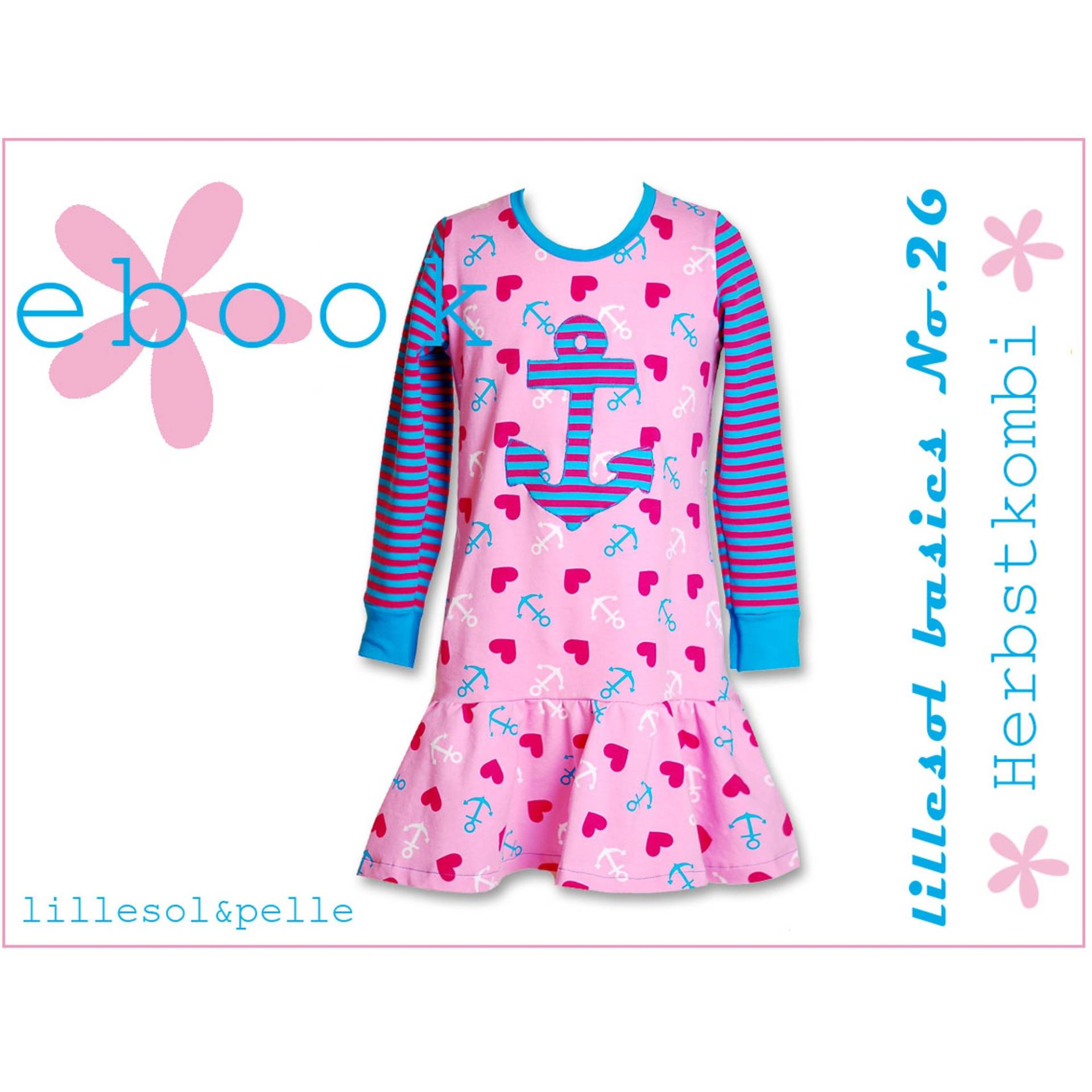 E-Book Lillesol & Pelle Herbstkombi Kleid + Shirt Kinder von Stoffe Hemmers