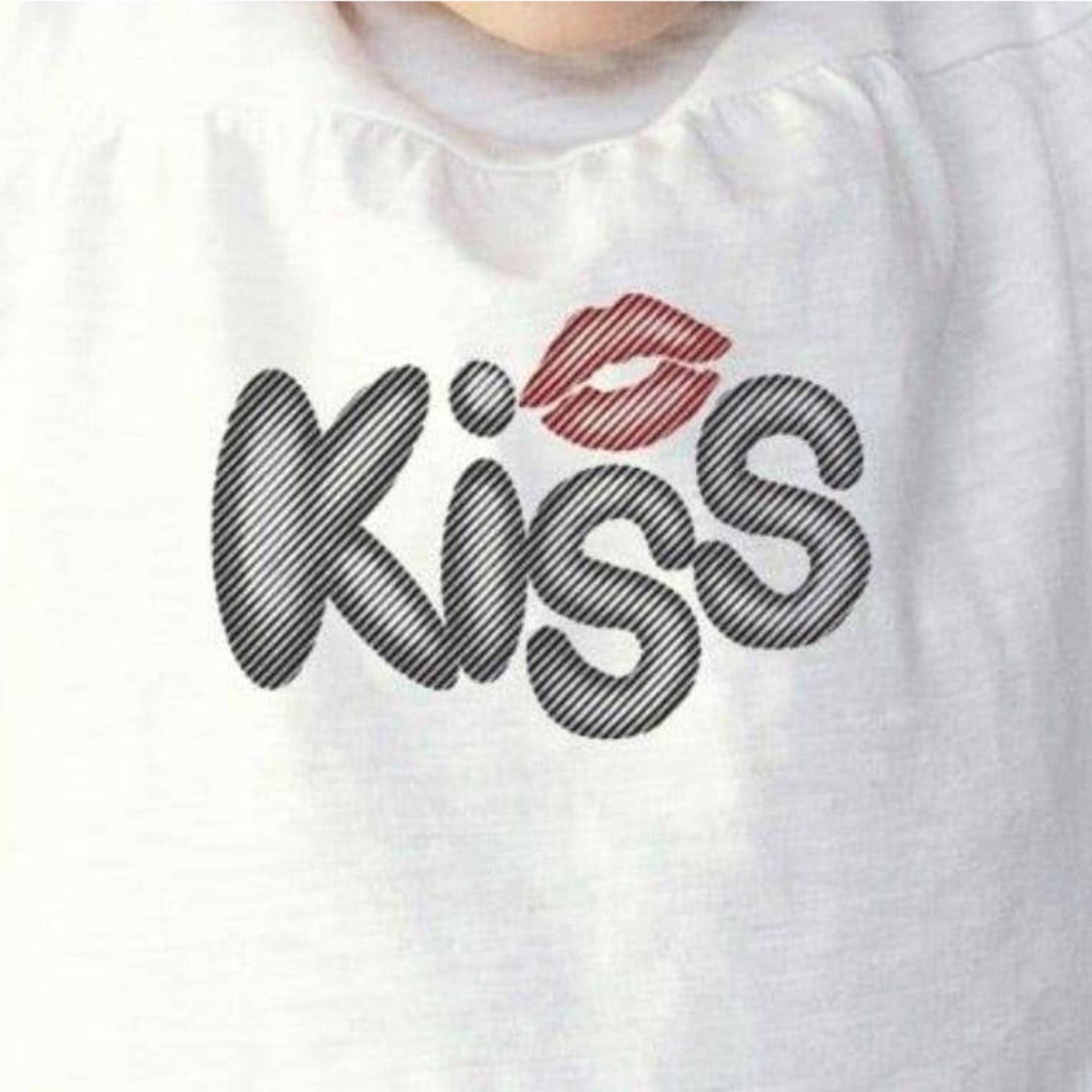 Plotterdatei Daddy2Design Kiss Kiss LineArt von Stoffe Hemmers