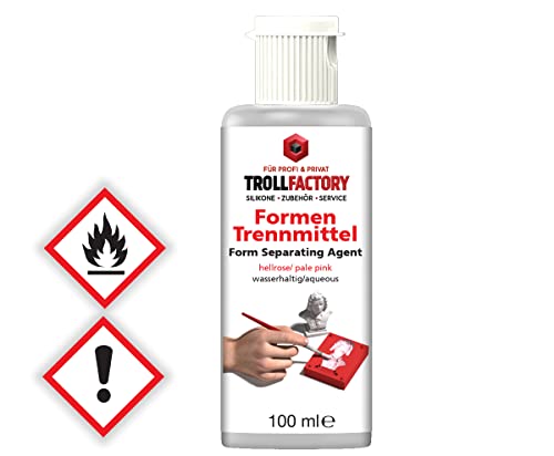 TFC Spezial Formen Trennmittel 100ml – Optimaler Silikonformschutz gegen Aggressive Polyesterharze von TFC Troll Factory