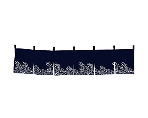 UXOWOXU Traditioneller langer Noren-Vorhang für japanische Sushi-Bar, Izakaya-Dekoration, 40 x 240 cm von UXOWOXU