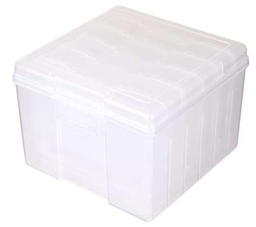 ArtBin 6947ZZ Foto- und Bastel-Organizer-Set, große Box mit [5] Kunststoff-Aufbewahrungskoffern, transparent von ArtBin