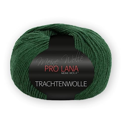 PRO LANA Trachtenwolle - Farbe: Tanne (70) - 100 g/ca. 200 m Wolle von Prolana