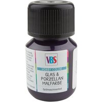 VBS Glas- & Porzellanmalfarbe, 30 ml - Violett von Violett