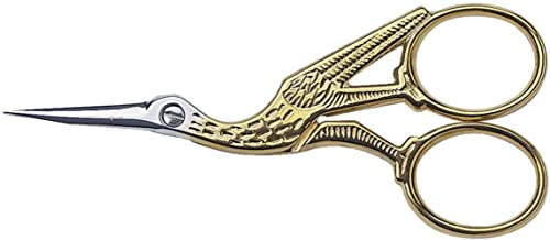 Victorinox, Scissors, Profi Storchen-Stickschere, Extra Scharfe Klinge, 16 cm, Rostfreier Stahl, grau von Victorinox