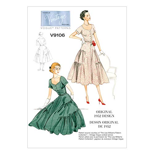 Vogue Schnittmuster, Voile, Size E5 (14-16-18-20-22) von Vogue Patterns