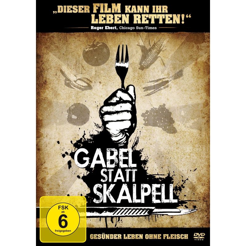 Gabel Statt Skalpell - Gesünder Leben Ohne Fleisch (DVD) von WVG Medien