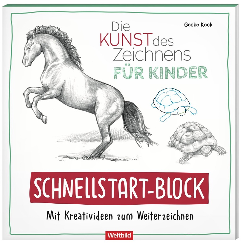 Kunst Des Zeichnens Für Kinder Schnellstartblock, Hochwertige Broschur von Weltbild Deutschland