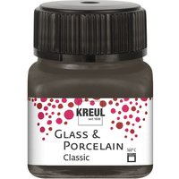 KREUL Glass & Porcelain "Classic" - Dunkelbraun von Braun