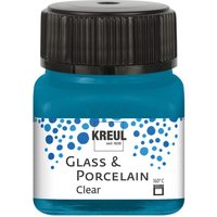 KREUL Glass & Porcelain "Clear" - Cyanblau von Blau