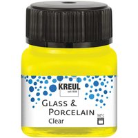KREUL Glass & Porcelain "Clear" - Gelb von Gelb