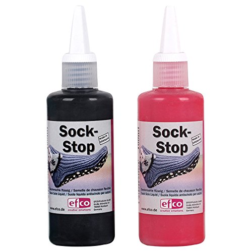 Sock-Stop 2er Pack schwarz, bordeaux - trendig und echt anziehend von efco