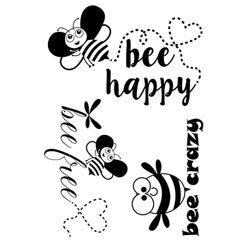 Stempel Clear von EFCO Motiv: Bienen 3 / 3 - teilig von efco
