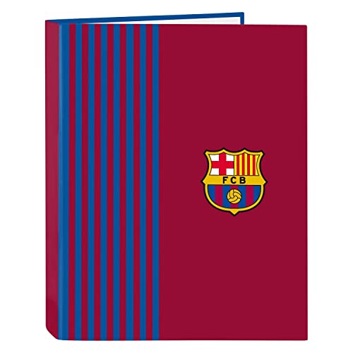 FC Barcelona Ringbuch mit 4 Ringen, 265 x 330 mm von safta