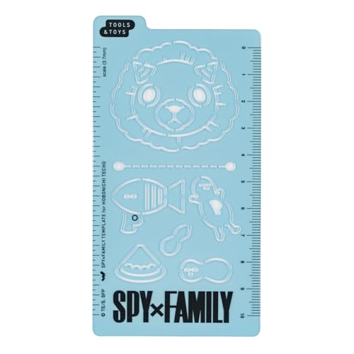 Hobonichi Techo Accessories SPY x FAMILY: Hobonichi Stencil - SPY x FAMILY von ほぼ日