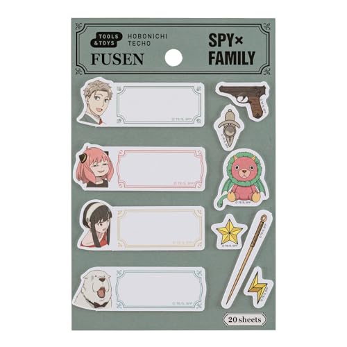 Hobonichi Techo Accessories SPY x FAMILY: Sticky Notes von ほぼ日